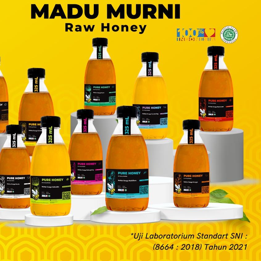 

Discount |KG7|Sarang Maduku - Madu Murni Asli 100% Raw Honey 325ml Madu Asam Lambung Asma GERD Berat Badan Imun Booster