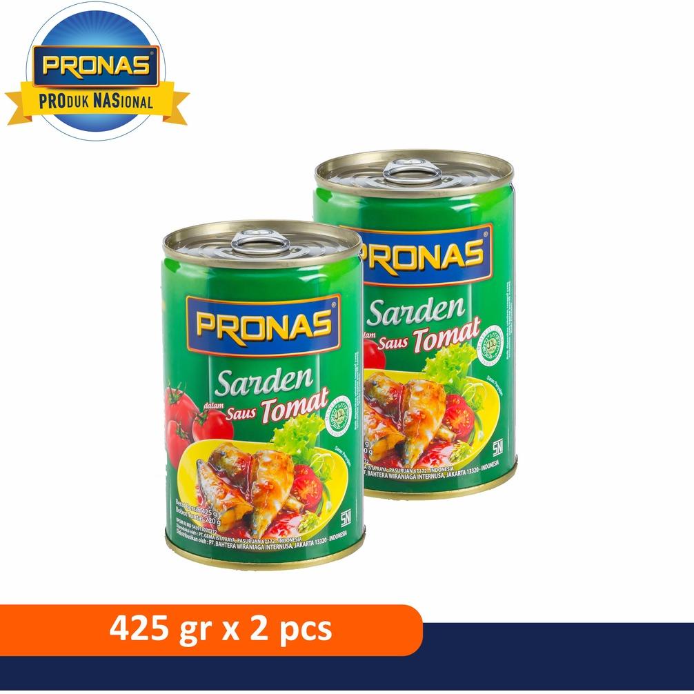 

cyi97 PRONAS Sarden Tomat 425 g Bundling 2 pcs Exklusif