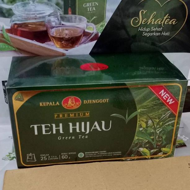 

D77 Teh Hijau Kepala Djenggot Celup 25's 60gr TERLARIS ➠