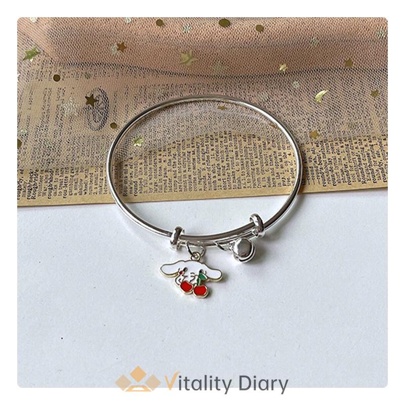 【COD❤️】Gelang Tangan Kartun Yugui Anjing Kulomi Adjustable Beberapa Gelang Teman Terbaik Untuk Wanita-VDY