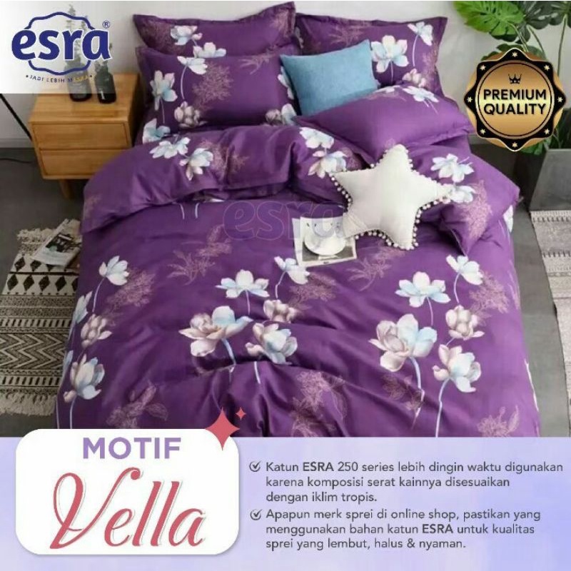 Sprei Warna Ungu Purple (banyak motif)