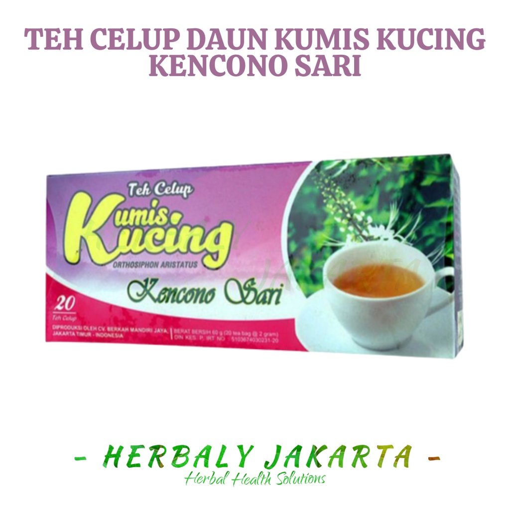 

Teh Celup Kumis Kucing Herbal Pelancar Ginjal