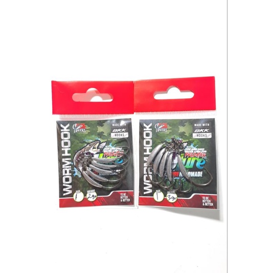 WORM HOOK BKK 9003 SIZE #1