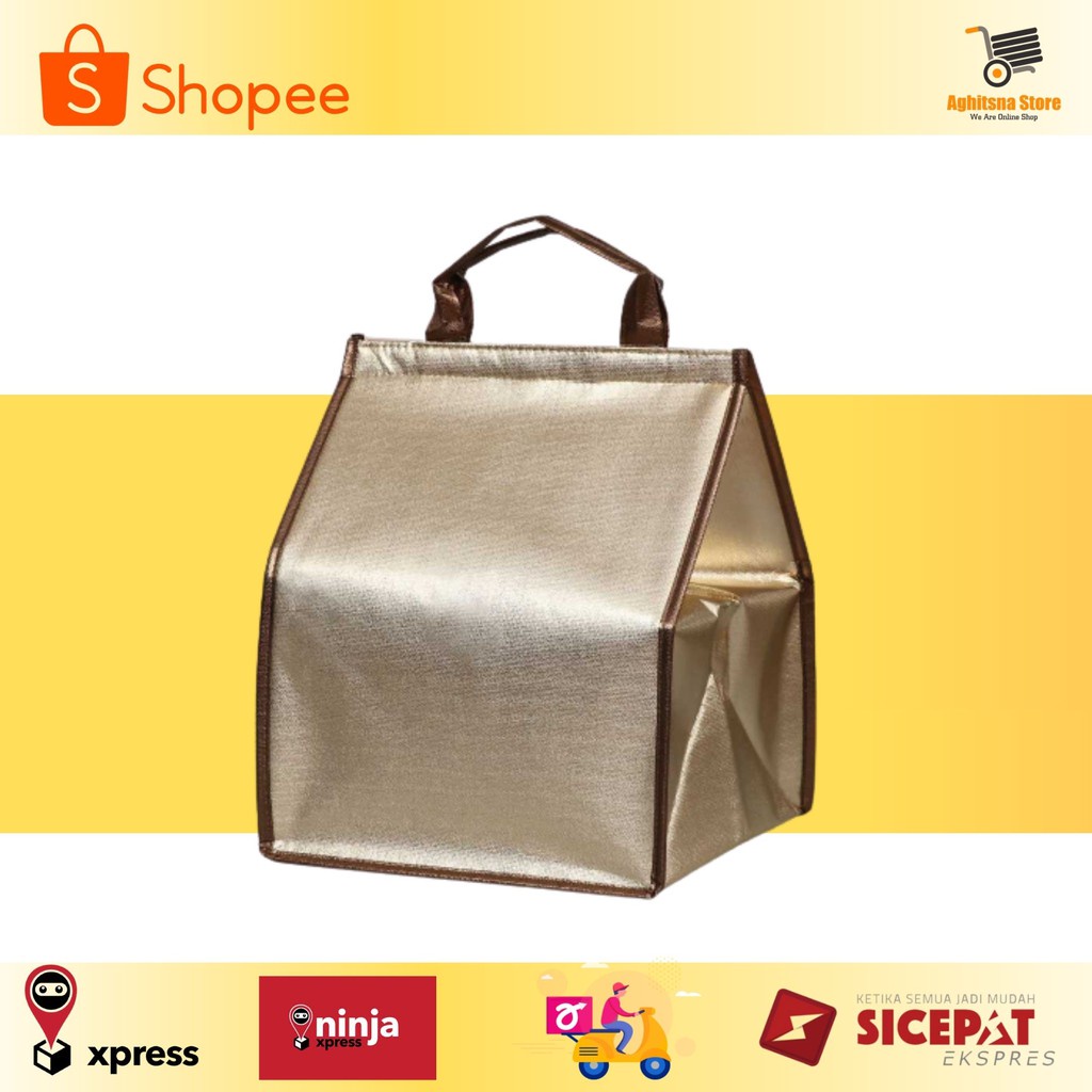 Tas Bekal Makan Box Tahan Suhu Panas Dingin Termal Coler Bag Portable Taz Tempat Wadah Thermal Insul