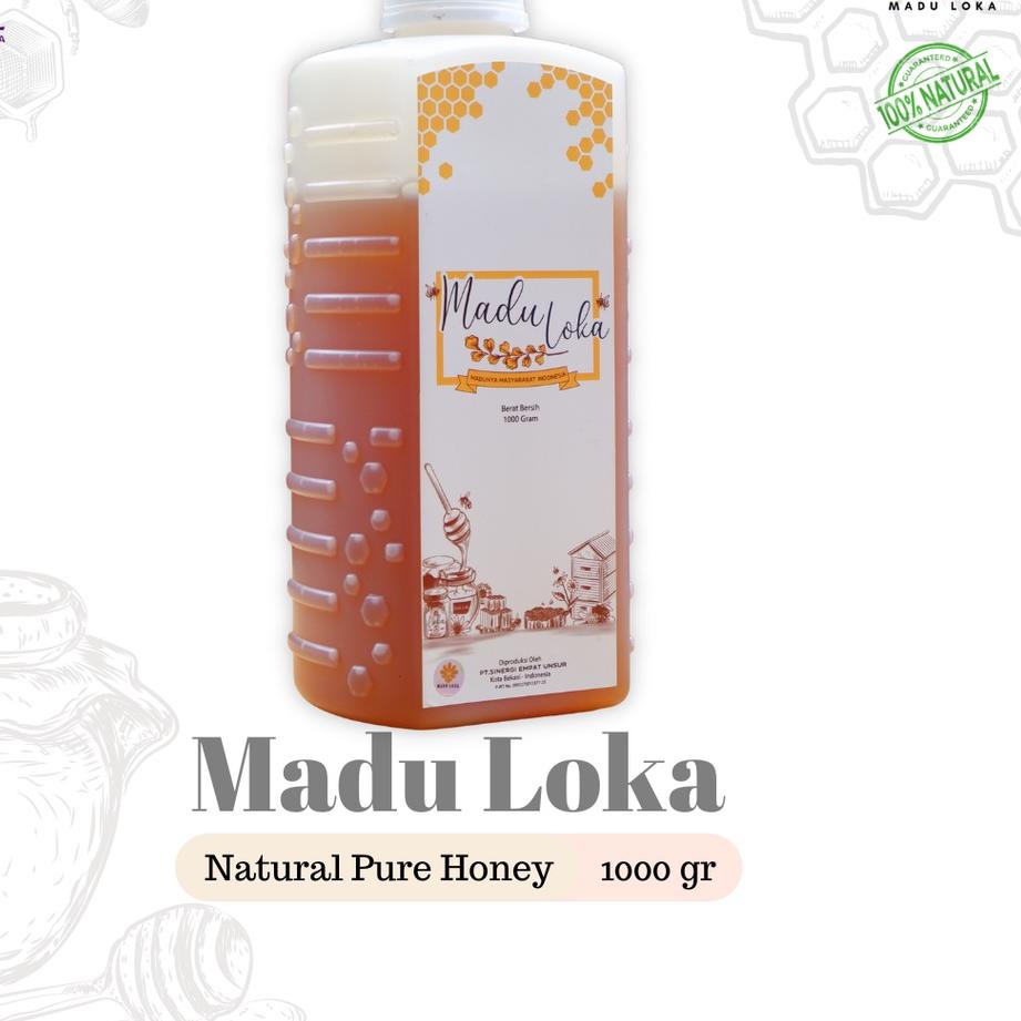 

☇ loka Murni Asli 1Kg (Manis) Pure Naturan Raw Honney ♖