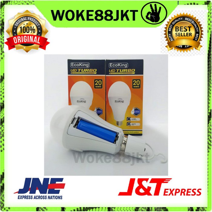 Ladar Woke88Jkt Bohlam Led Lampu Emergency Lampu Magic 20W Sentuh Ecoking
