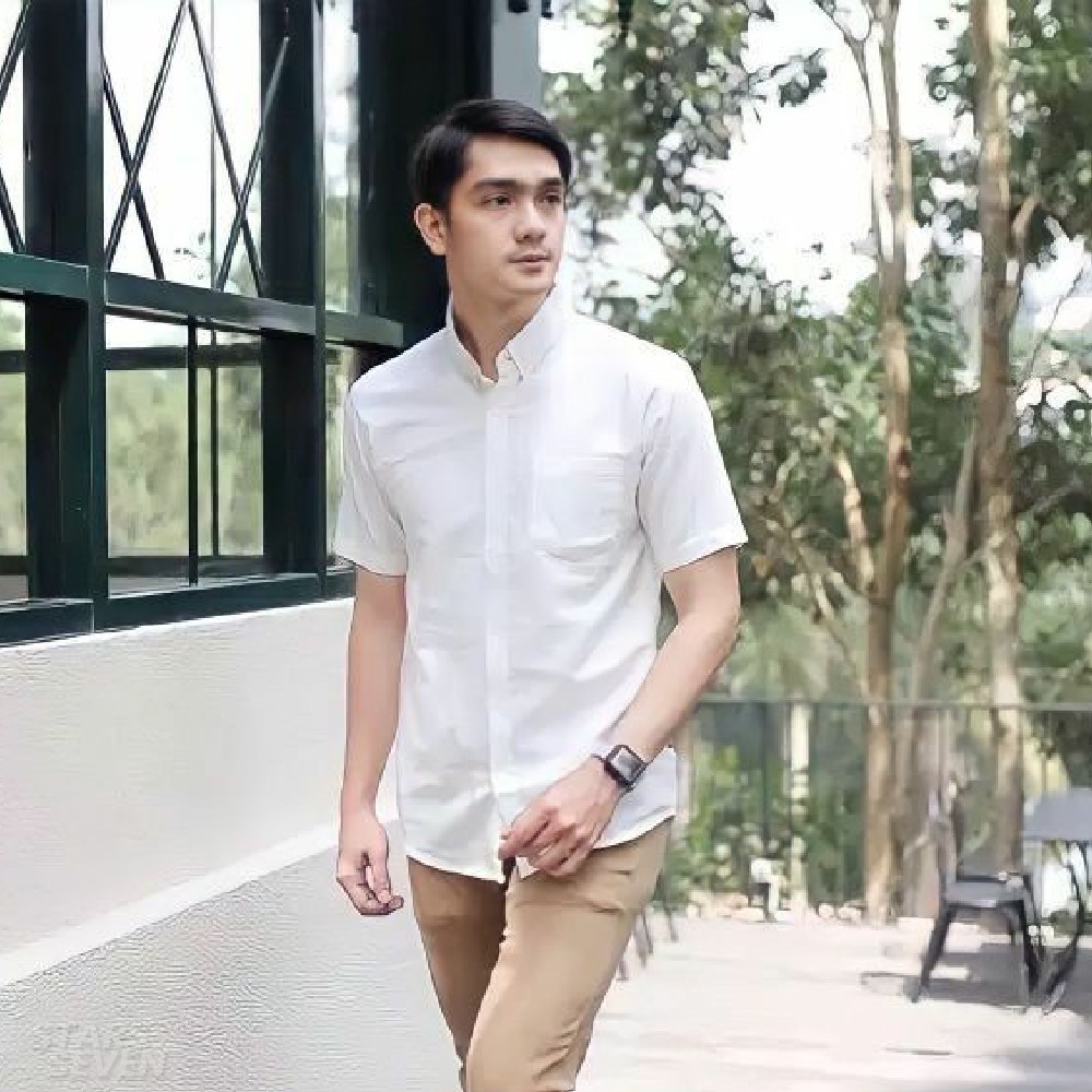 Kemeja Polos Pria Lengan Pendek Kemeja Polos Pria Kemeja Pria Casual Distro Premium Quality