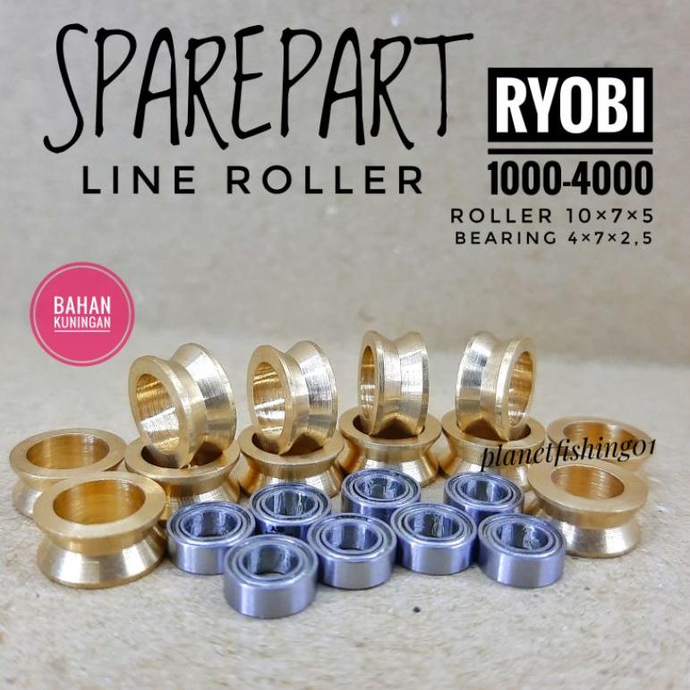 BIG PROMO Y27 line roller ryobi / bearing line roller ryobi / line roller kuningan / line roller ryo