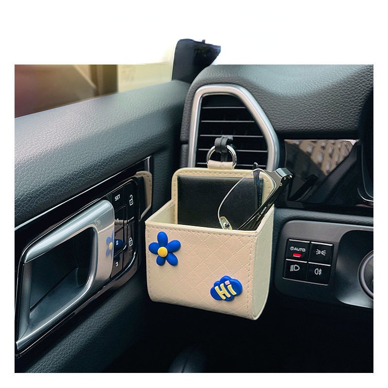 Car Air Outlet Storage Pocket Handphone Gantung Tas Kompartemen Organizer Gfdfg