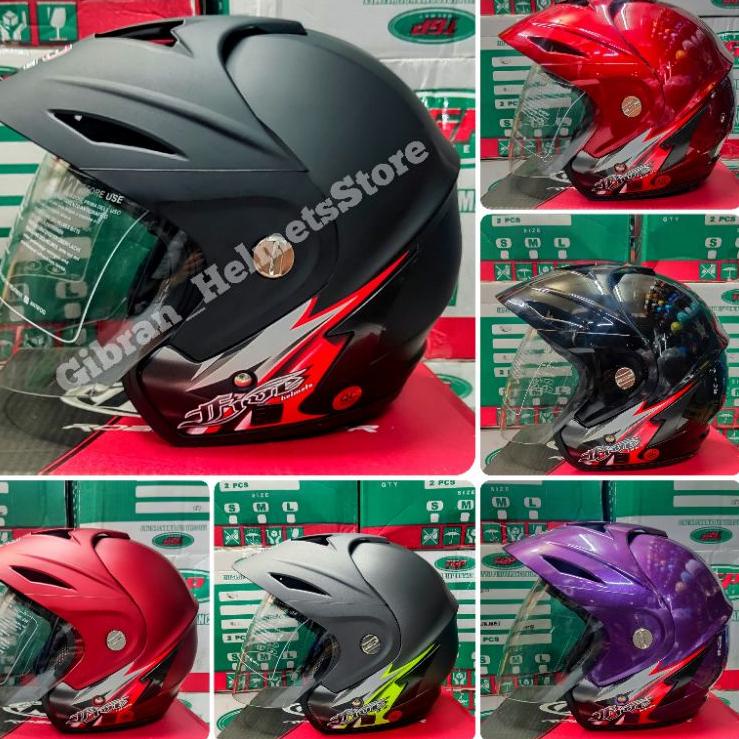 [cod]  HELM TGP JP5 Ukuran XL fit XXL/Helm SNI-Helm Murah Dewasa /Helm Cewek Cowok/Helm Besar  ✔