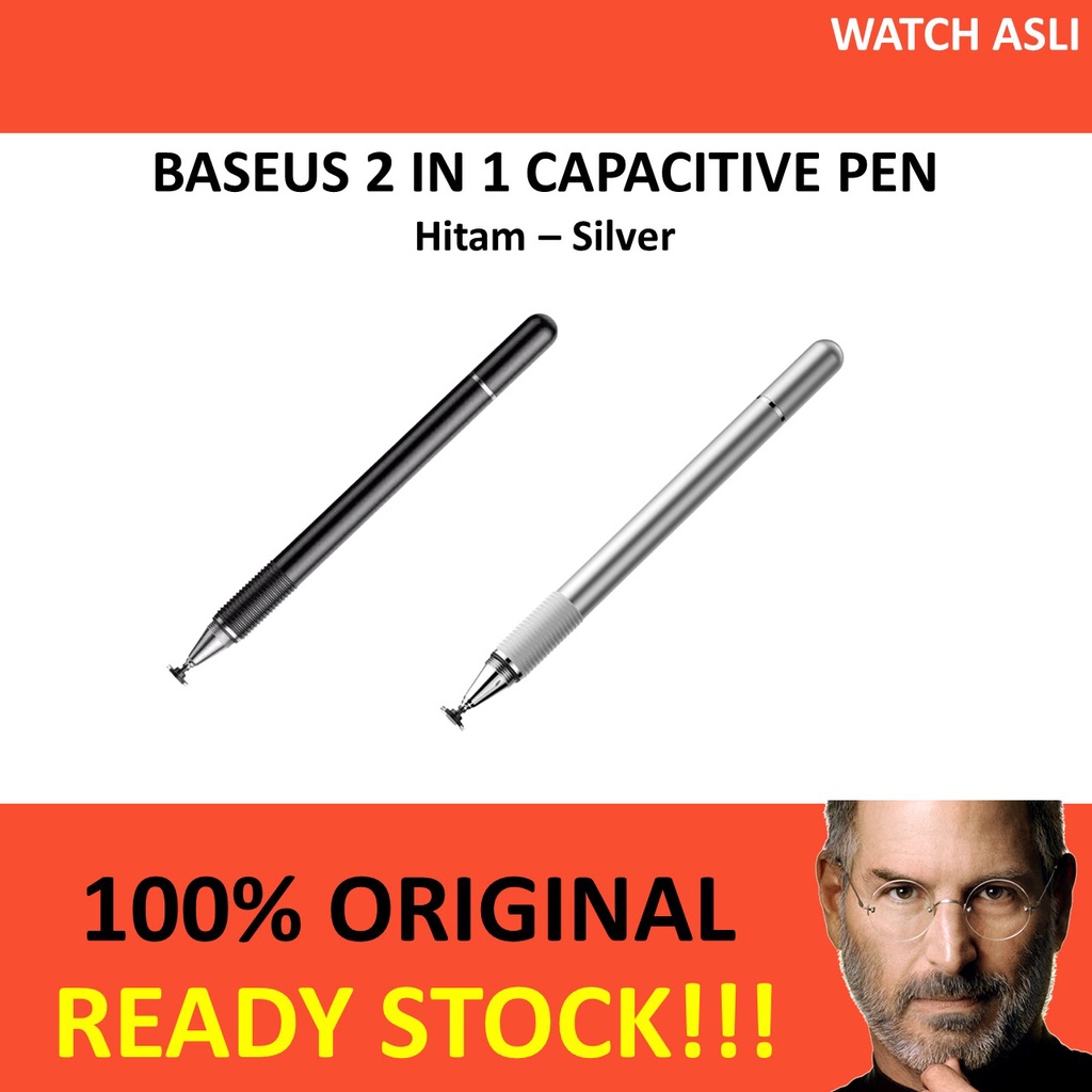 BASEUS 2 IN 1 CAPACITIVE PEN TOUCH STYLUS DIGITAL PENCIL FOR IPAD