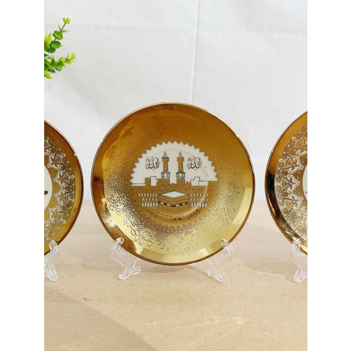 Hiasan Pajangan Keramik Piring Allah Muhammad 057