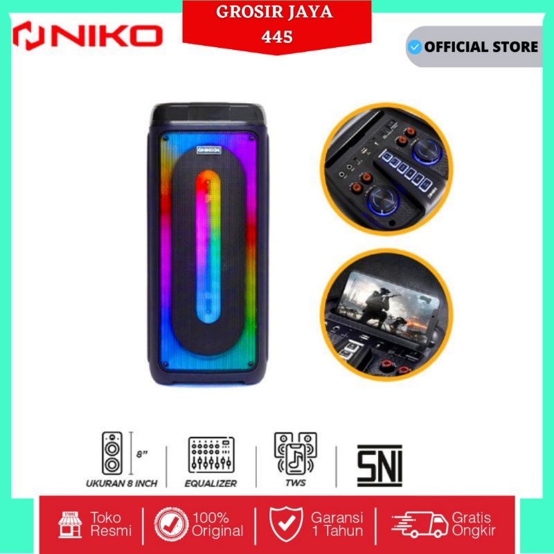 SPEAKER NIKO DINO NIKO Speaker Trolley Dino 8 Series 8C