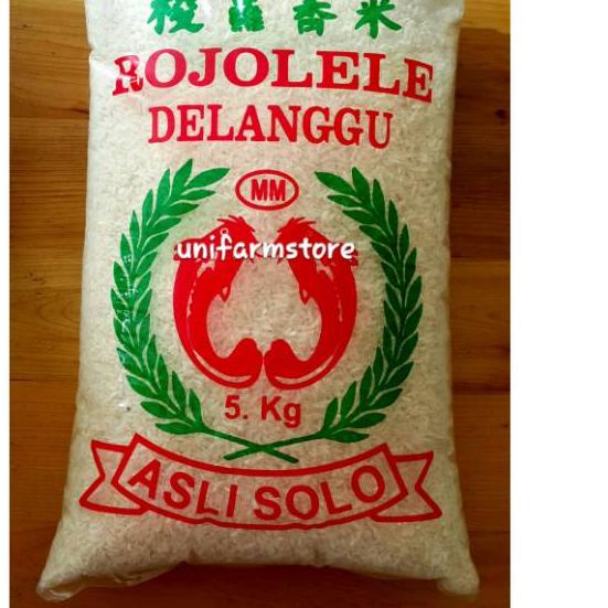 

☉ Beras Rojolele Delanggu 5KG ❆