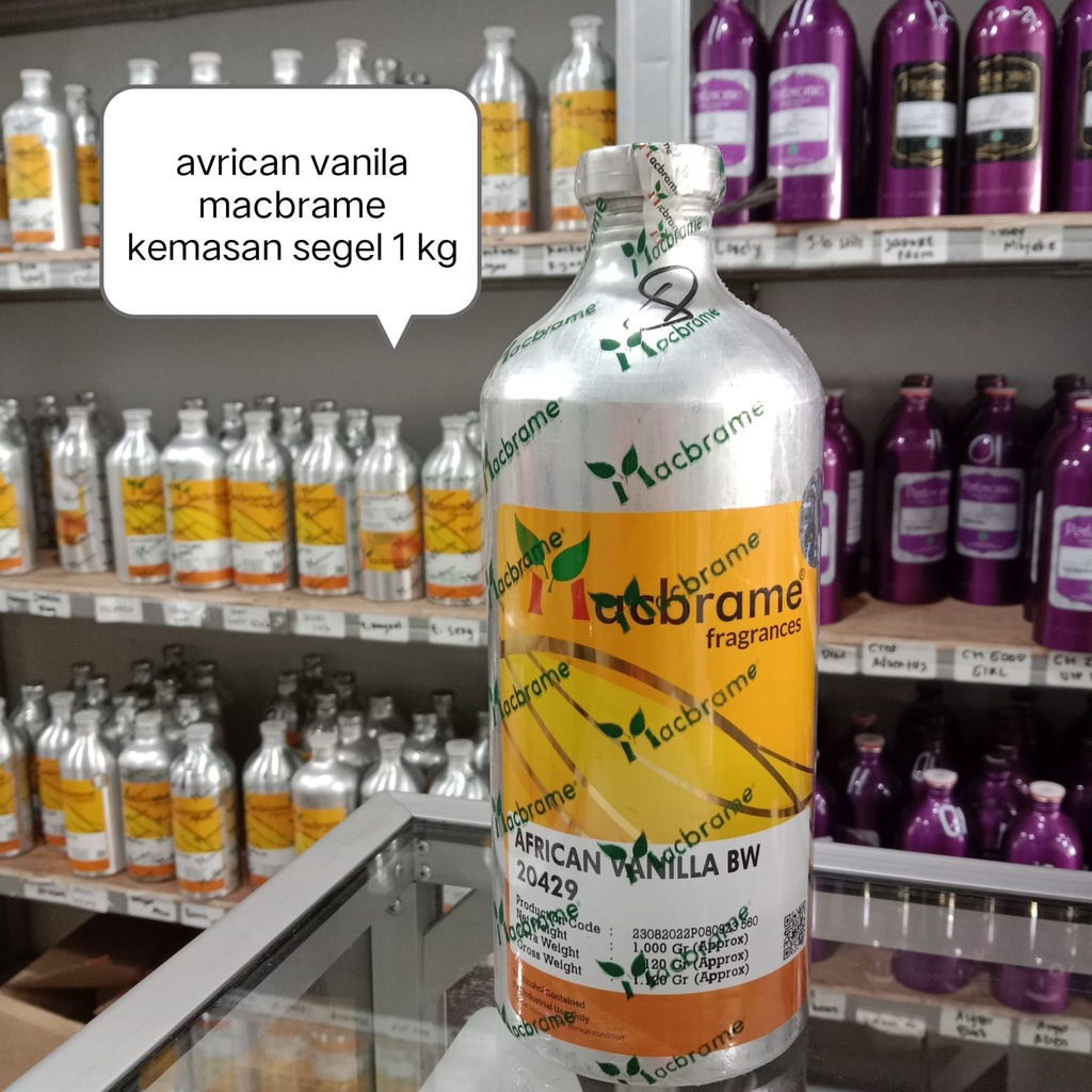 ARFICAN VANILA MACBRAME ( BBW VANILA MADAGASKAR) SEGEL 1 KG