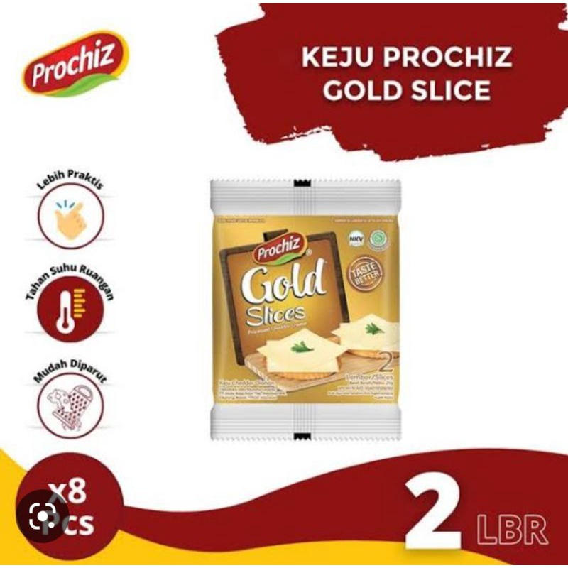 

Keju Prochiz Gold Slice Renceng