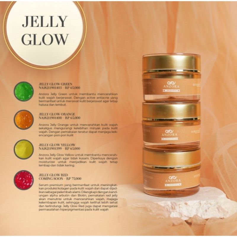 anzora jelly red - anzora jelly glowing - anzora red jelly - anzora red jelly glowing - jelly red anzora - jelly red anzora skincare