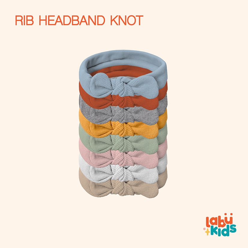 Labu Kids - HEADBAND KNOT Baby Bando / Bandana Bayi Headband Bayi Aksesoris Rambut Baby Girl Lucu