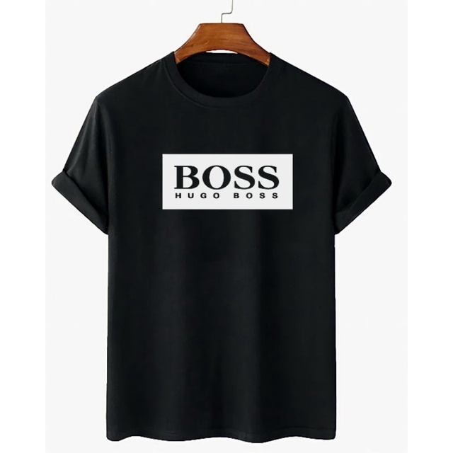 Kaos Oblong Boss Kaos Baju Pria Lengan Pendek Pakaian Atasan Cowok Cewek Tshirt Cod