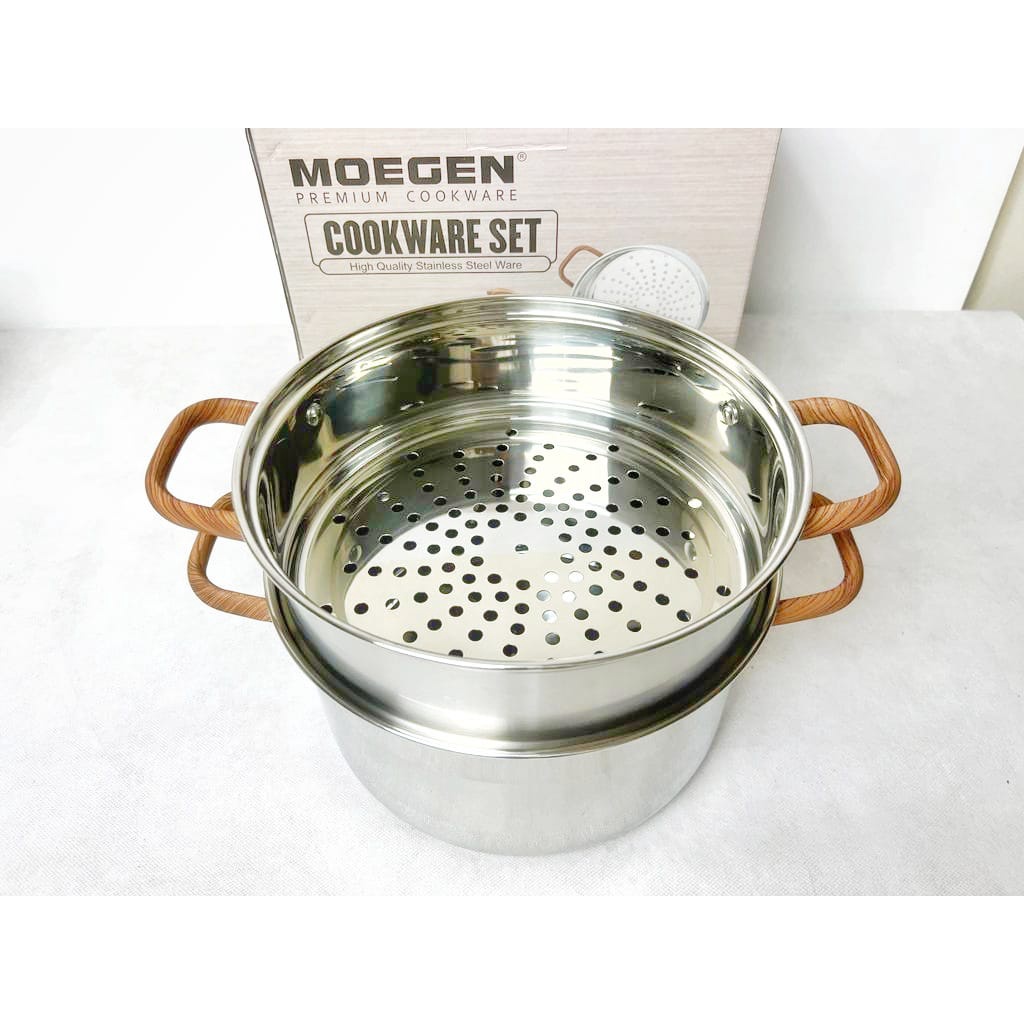 MOEGEN GERMANY 7 PCS COOKWARE STAINLESS STEEL ORIGINAL PANCI SET