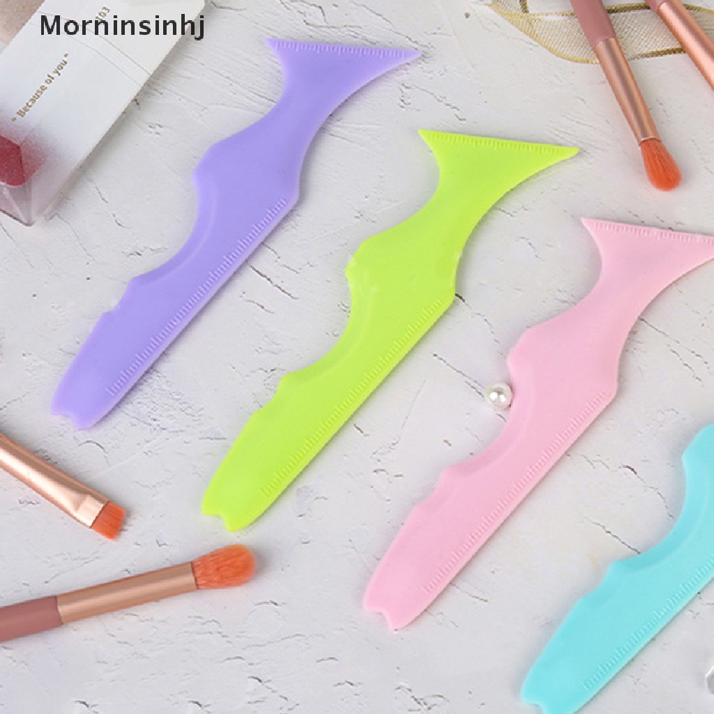 Mornin Resusable Silicone Eyeliner Ruler Tool Alat Bantu Makeup Multifungsi id