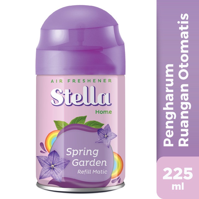 Stella Matic Refill Spring Garden 225ml - Refill Pengharum Ruangan Otomatis