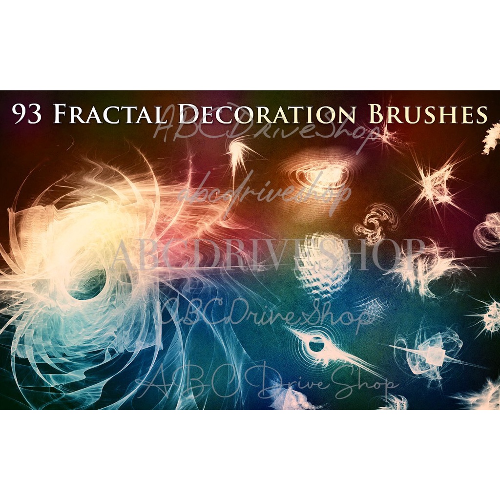 Procreate Brush - 93 Fractal Decoration Brushes