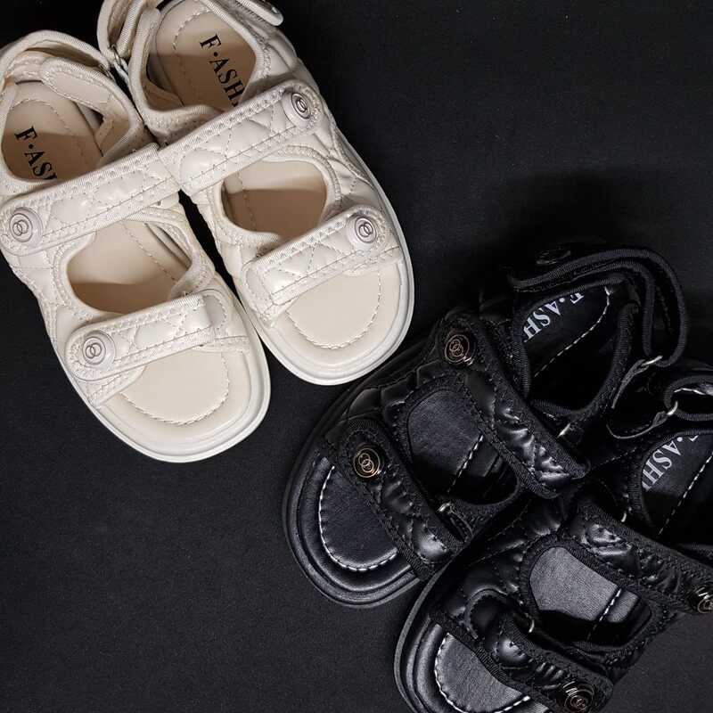 30151 Sepatu Sandal Double Strap Fashion Anak Import