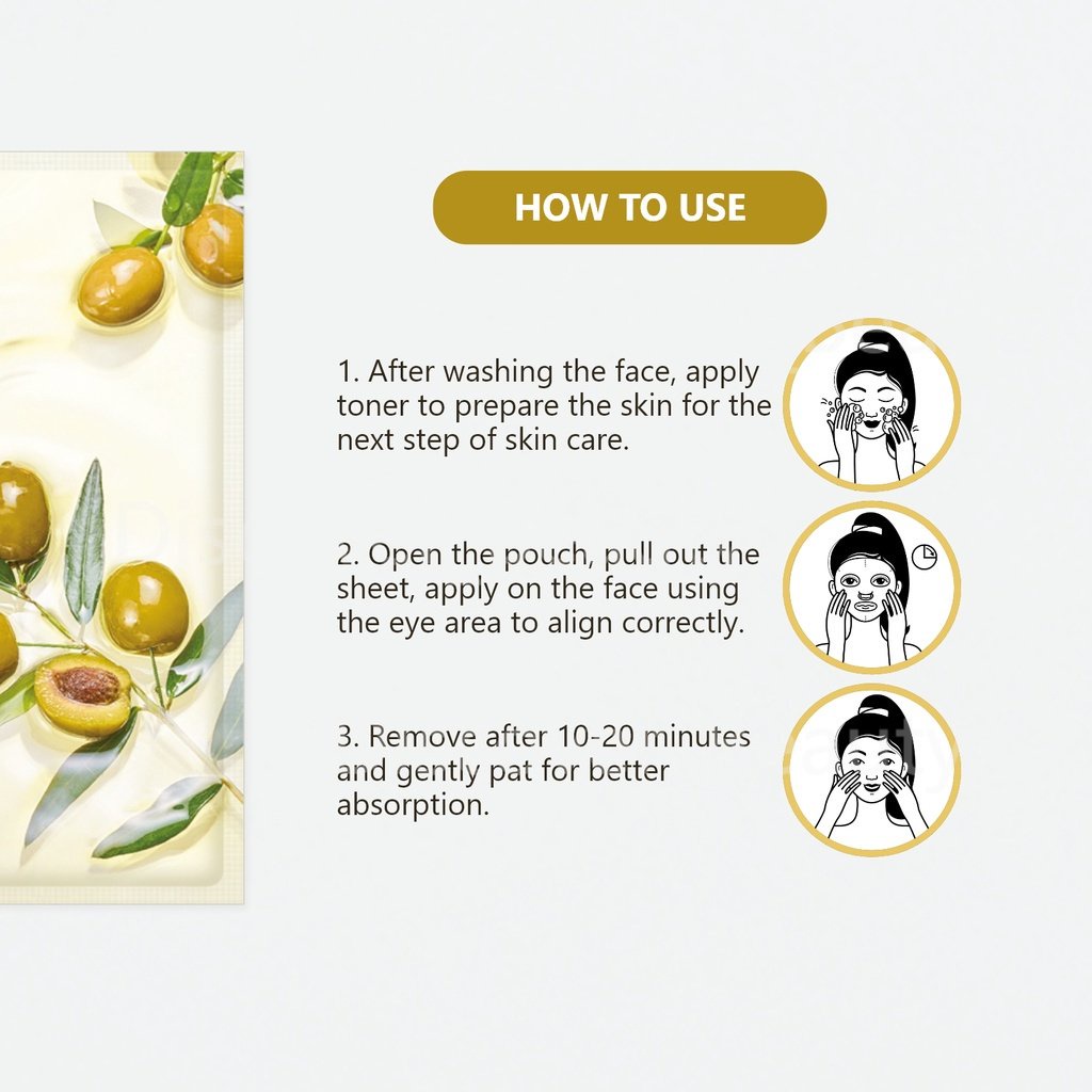 Nature Republic - Real Nature Mask Sheet 100% ori korea