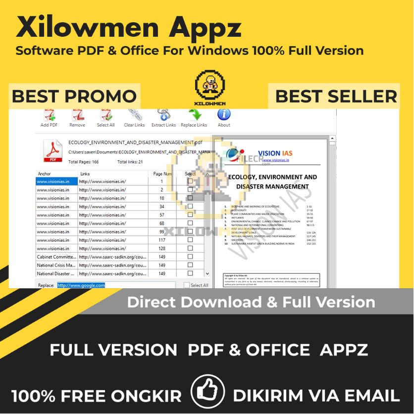 [Full Version]  PDF Link Editor Pro PDF Office Lifetime Win OS
