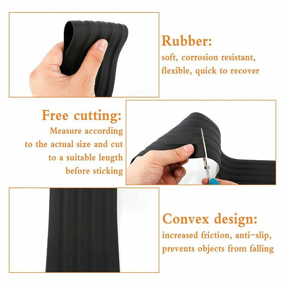 POPULAR Strip Penutup Lis Mobil 104*9cm Trunk Door Edge Guard Moldings Pad