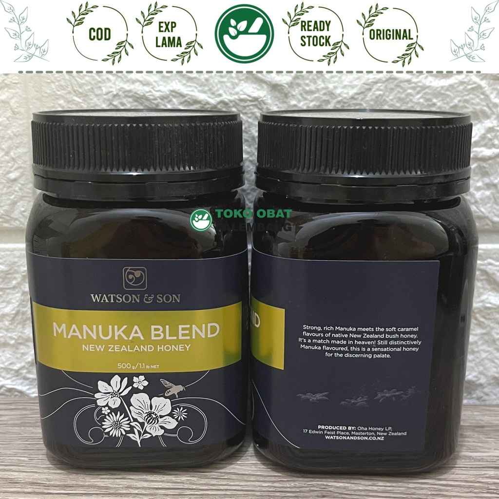 

MANUKA BLEND NEW ZEALAND HONEY 500GRAM WATSON&SON MADU AUSTRALIA BY OHA HONEY