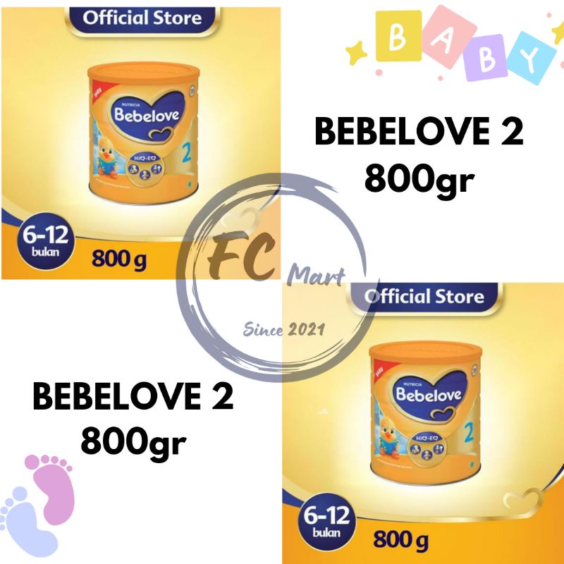 BEBELOVE 2 800gr Susu Bayi (6 12 Bulan)