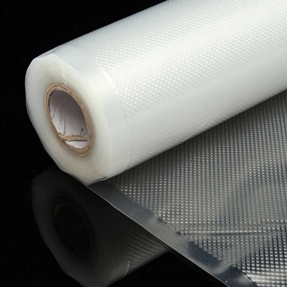 TaffPACK Kantong Plastik Vacuum Sealer Storage Bag 1 Roll 25 x 500 cm - HK-07 - Transparent