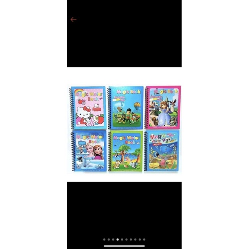 magic water book buku mewarnai dengan air activities idea for baby