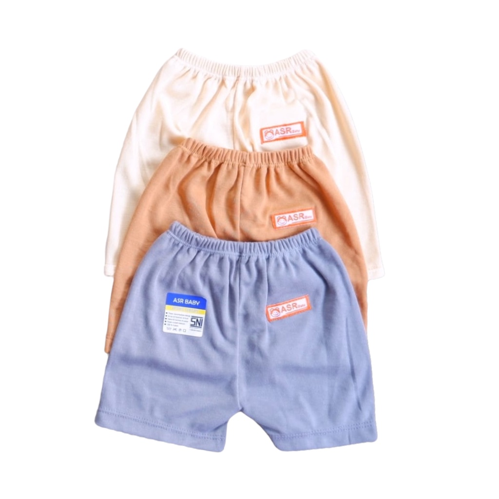 (CLN002) ISI 3 PCS Celana Pendek Bayi