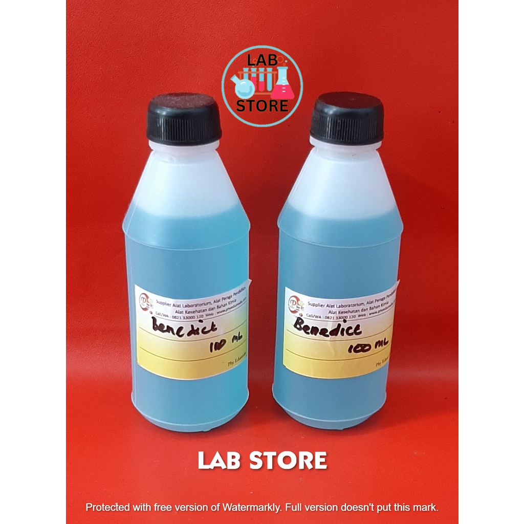 Benedict 100ml / Larutan Benedict 100ml / Benedict Reagen