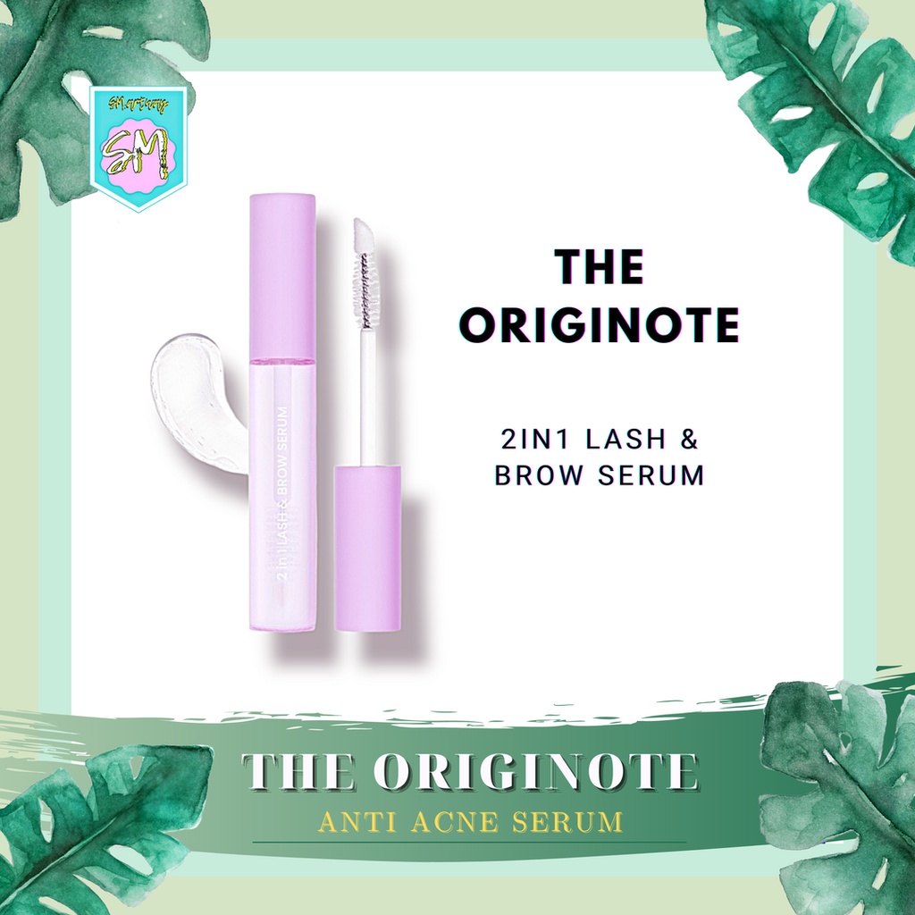 THE ORIGINOTE 2in1 Eye Lash &amp; Brow Serum 7ML | Serum Menebalkan Bulu Mata &amp; Alis | Eyelash Penebal