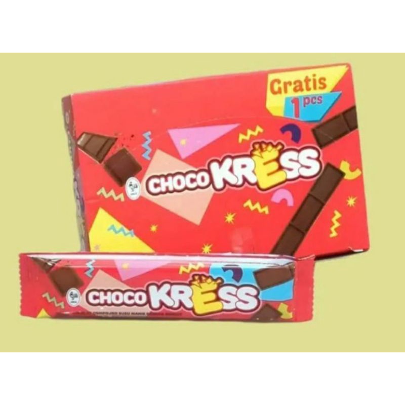 Milk Chocolate Jago Kress (Coklat Ayam Jago) isi 12