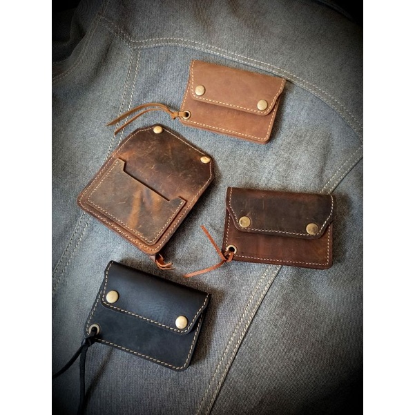 Dompet Kartu Kulit asli card holder dompet asli kulit sapi tempat ktp atm dan kartu dompet asli kart