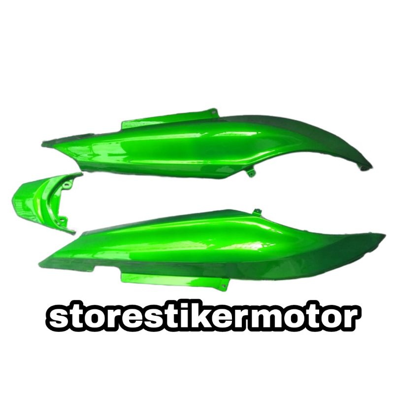 cover body belakang kanan kiri yamaha mio j/mio gt warna hijau