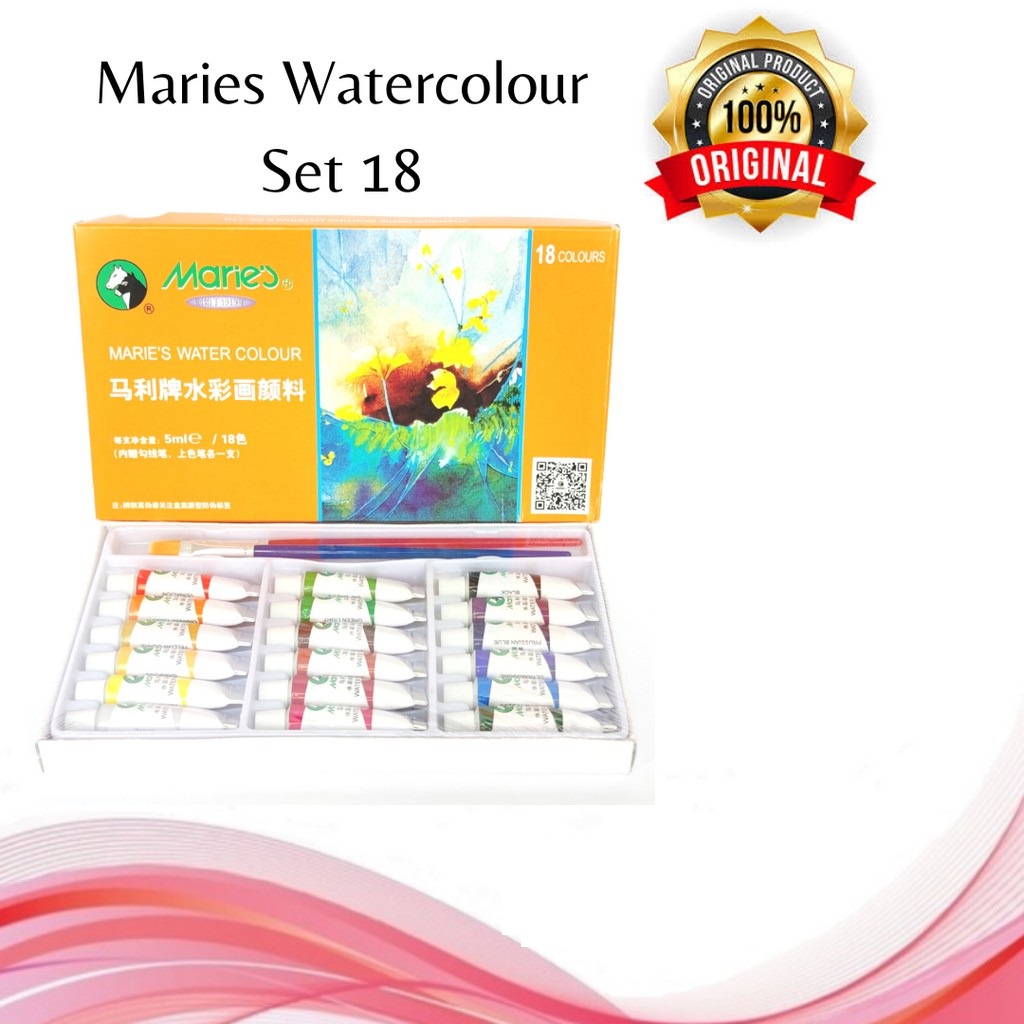

Maries Water Colour 18x5ml
