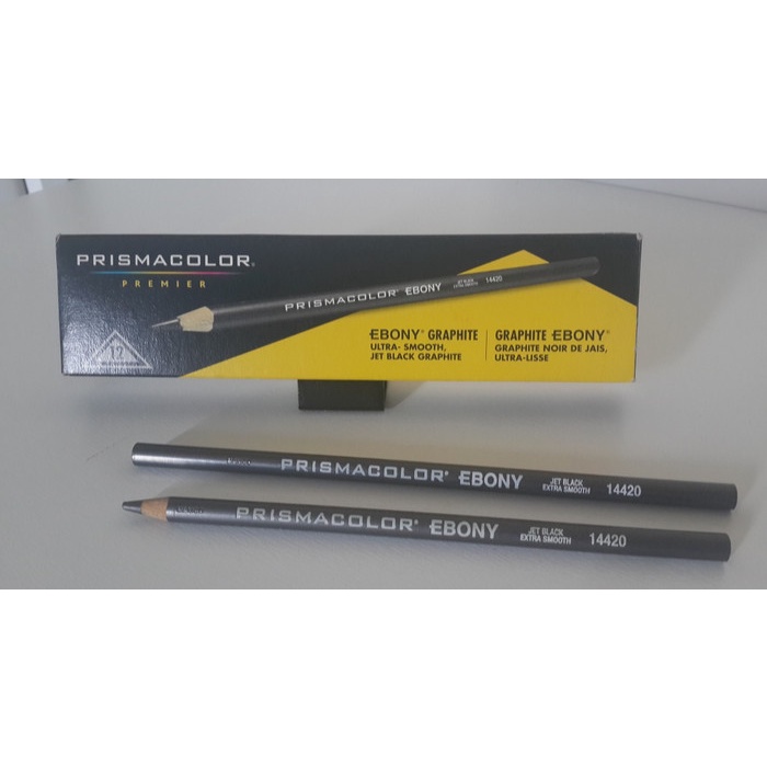 

BISA COD Prismacolor Premier Ebony Graphite Drawing Pencils Jet Black