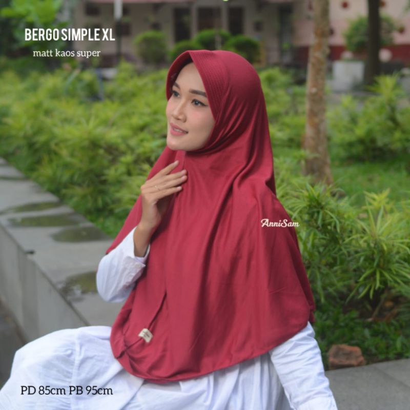 JILBAB KAOS RABBANI KW POLOS/SIMPLE POLOS XL JUMBO/L SMP / M SD/JILBAB KAOS