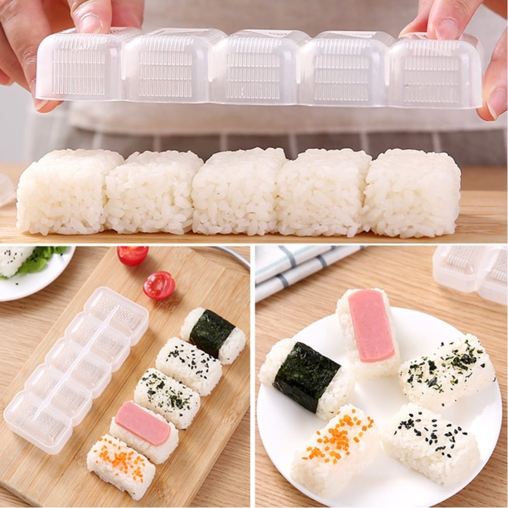 Cetakan Nasi Sushi Nigiri Bento