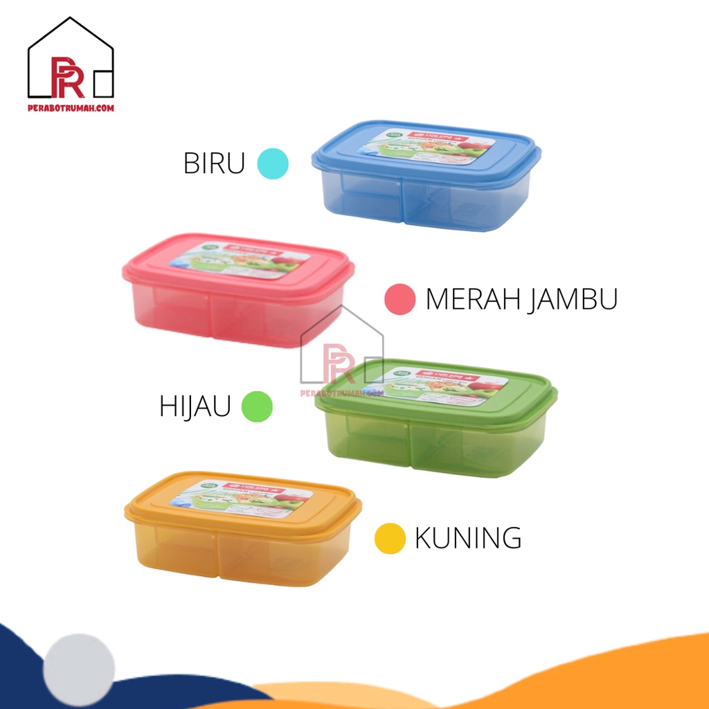 Tempat Makan Sekat Gohan / Lunch Box Kotak Bekal Anak Sekolah Lucu