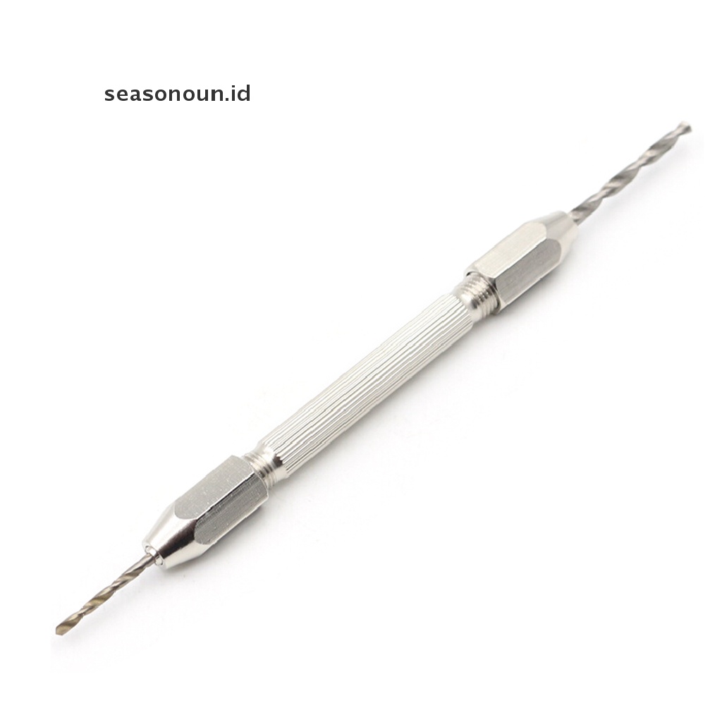 Seasonoun Swivel Pin Vice Untuk Mata Bor Tangan Chuck Jewelry Watch Repair Tools 0.-0.3mm.