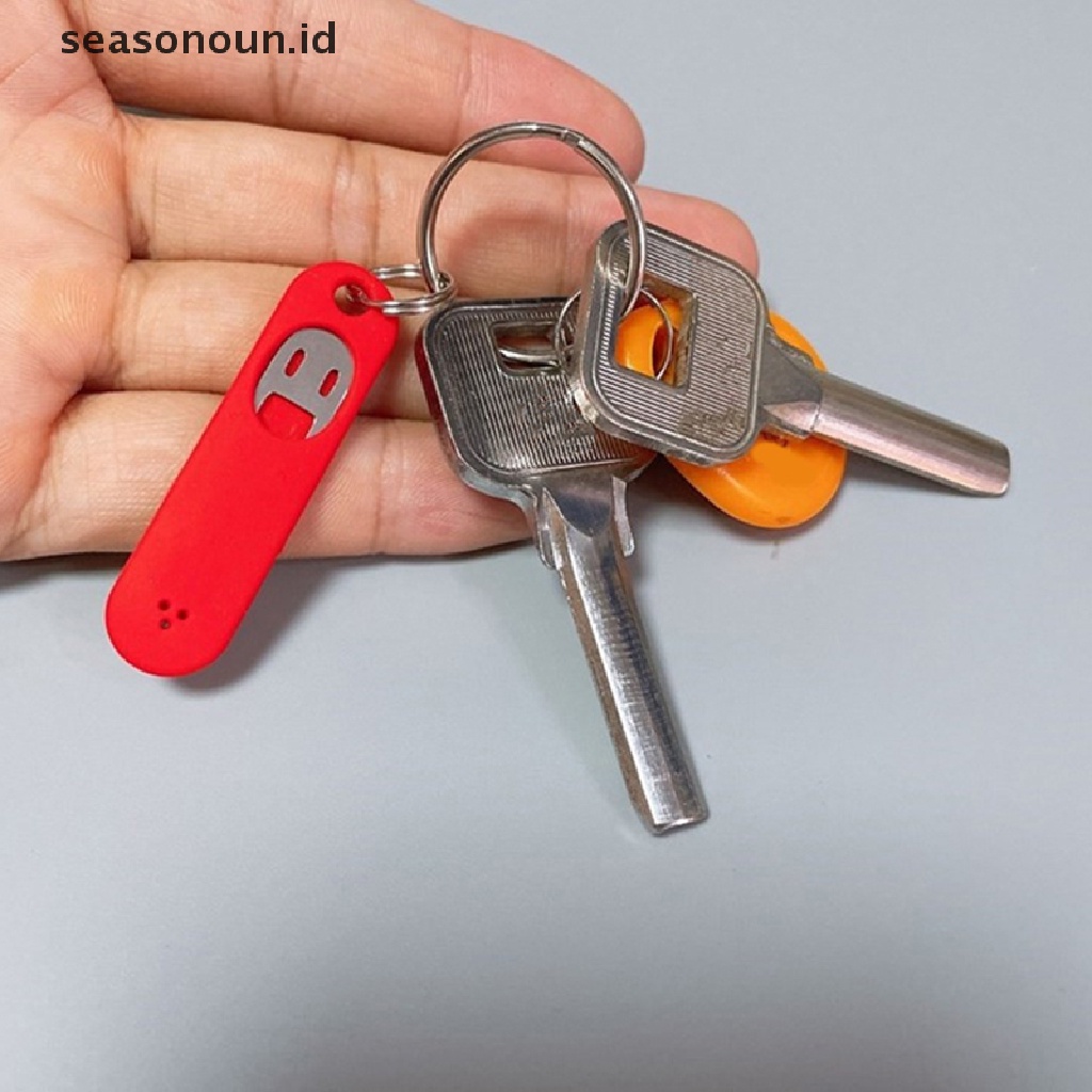 Seasonoun 3/5pcs Pin Pelepas Kartu &amp; Tray Anti Hilang Pesona Gantungan Kunci Ejecter s.