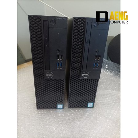 Cpu PC mini Dell Optiplex 3050 SFF gen 6 Gen 7 socket 1151 DDR4 Kosongan Mulus like new Tanpa psu