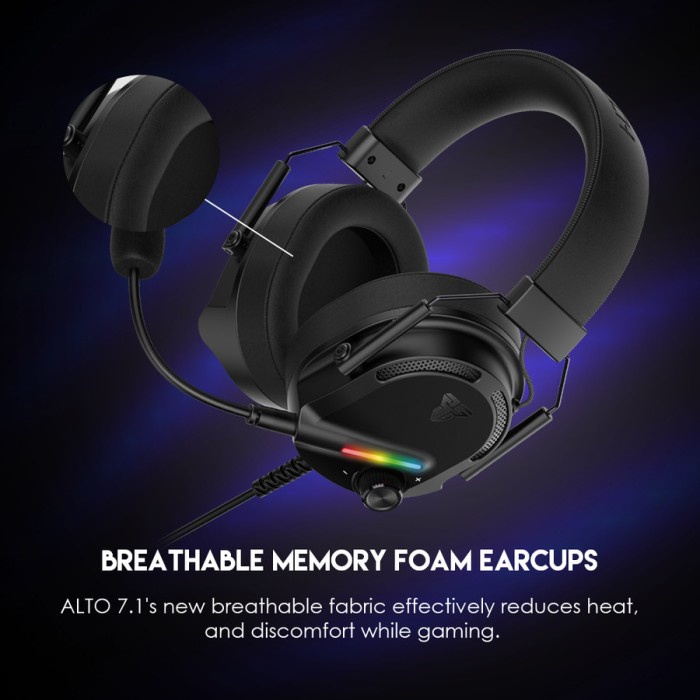 Fantech ALTO 7.1 HG26 - HG-26 RGB Headset Gaming